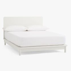 West Elm x Pottery Barn Teens TILDEN QUEEN BED FRAME in WHITE