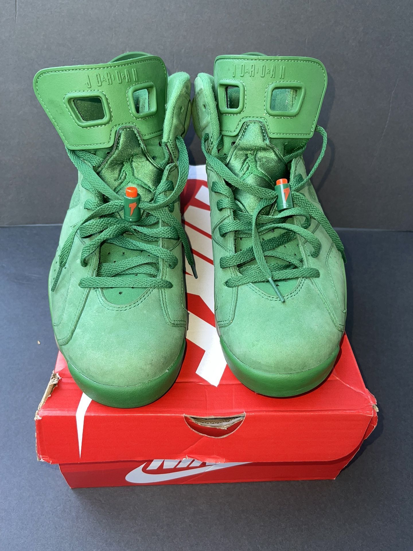 Air Jordan 6 Retro ‘Green Suede Gatorade’