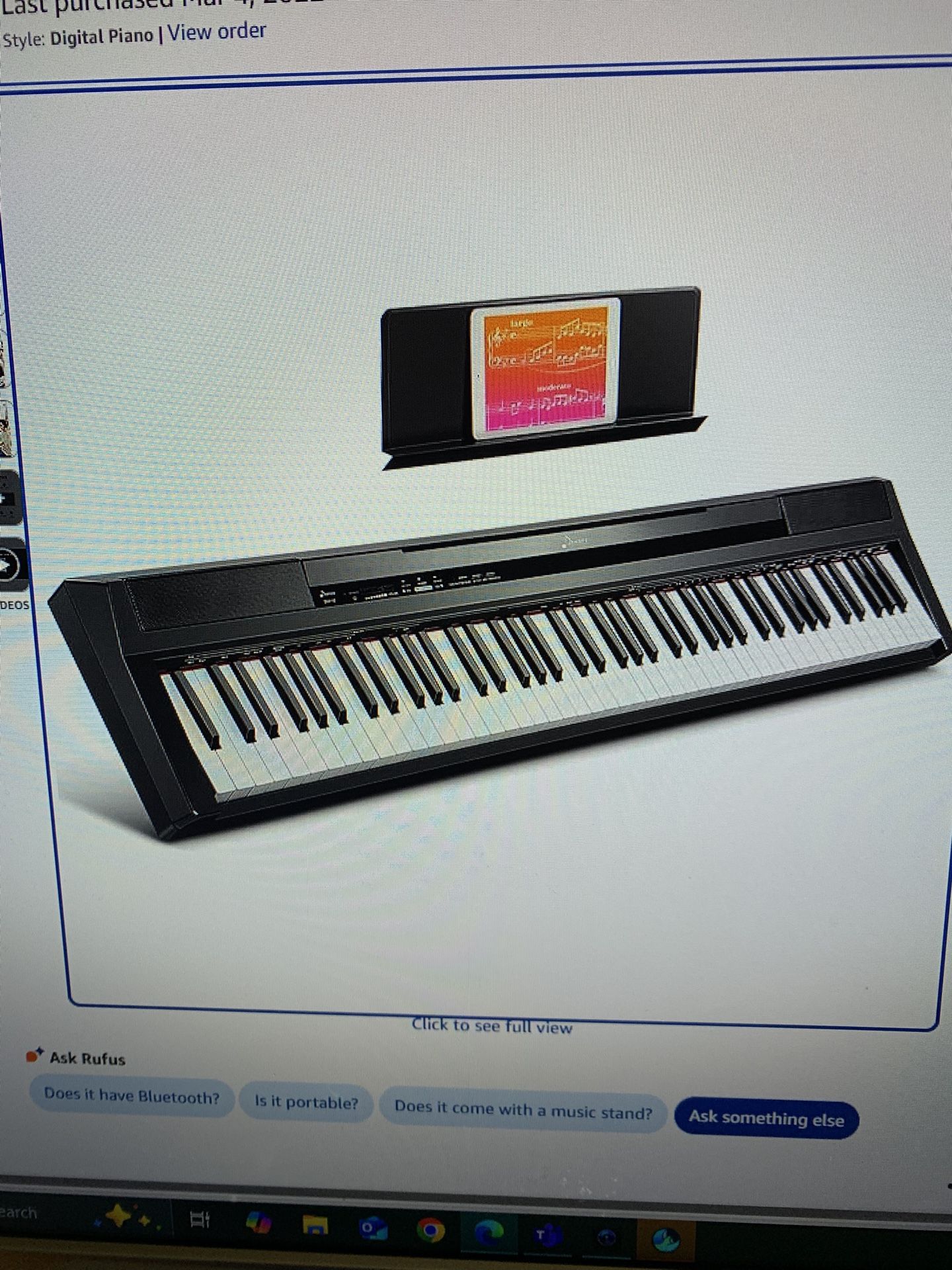 Donner, Digital Piano