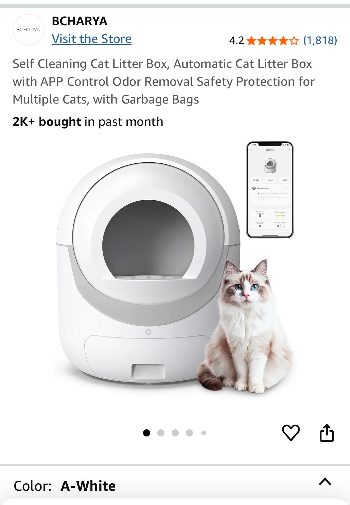 Cat Automatic Litter Box