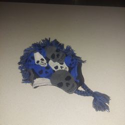 MOHAWK SKULL EARFLAP HAT