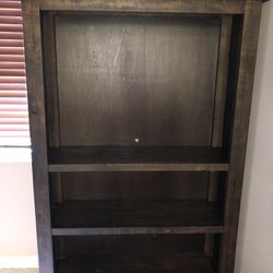 Wood Book Case/ Shelf Organizer 