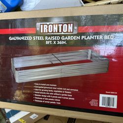 Ironton Steel Garden Planter 