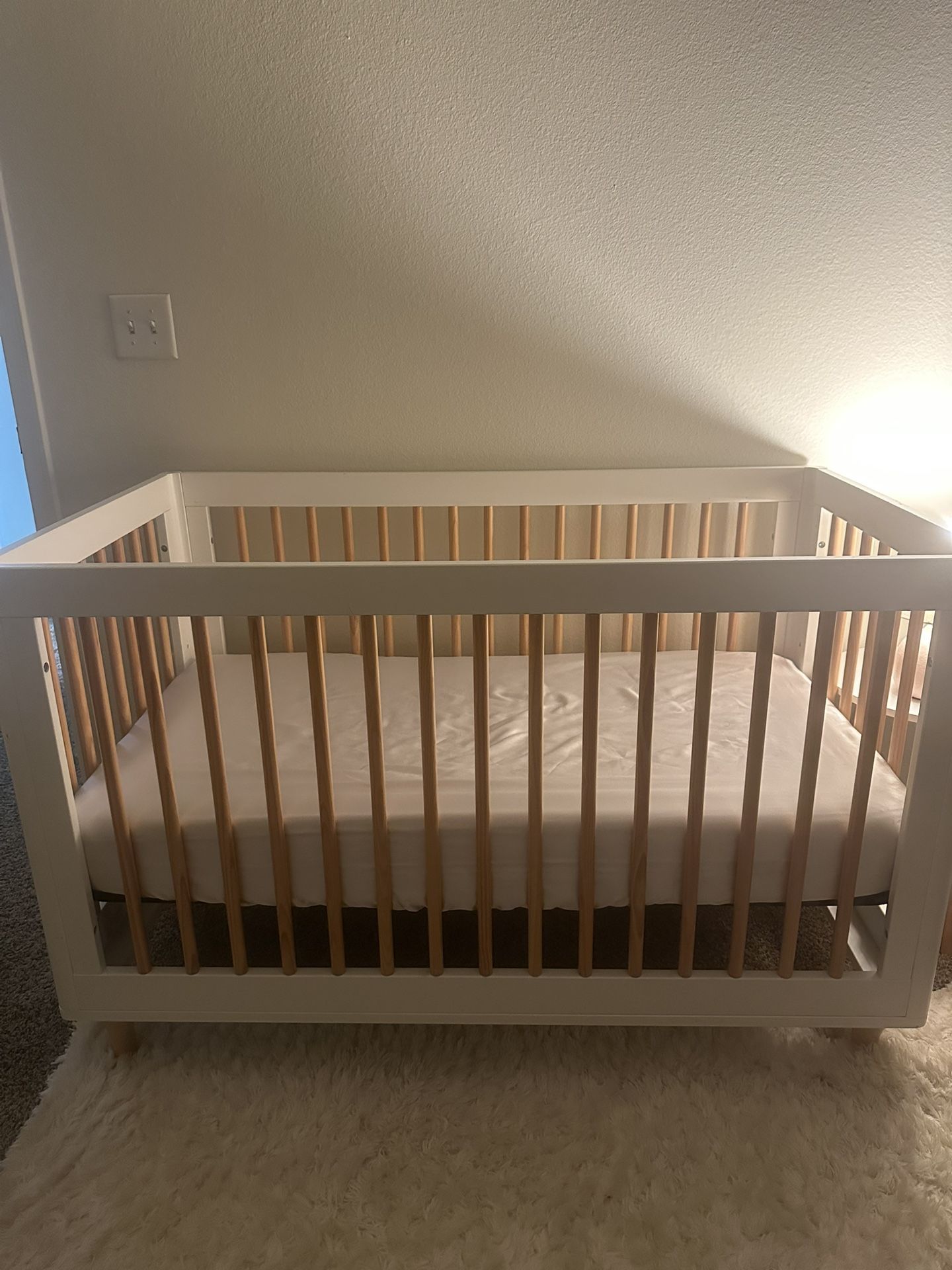 Baby Crib And Mattress