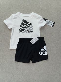 Adidas  Baby Boys’ Tee & Shorts Set 