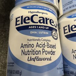 Elecare Junior Unflavored 13 Cans 