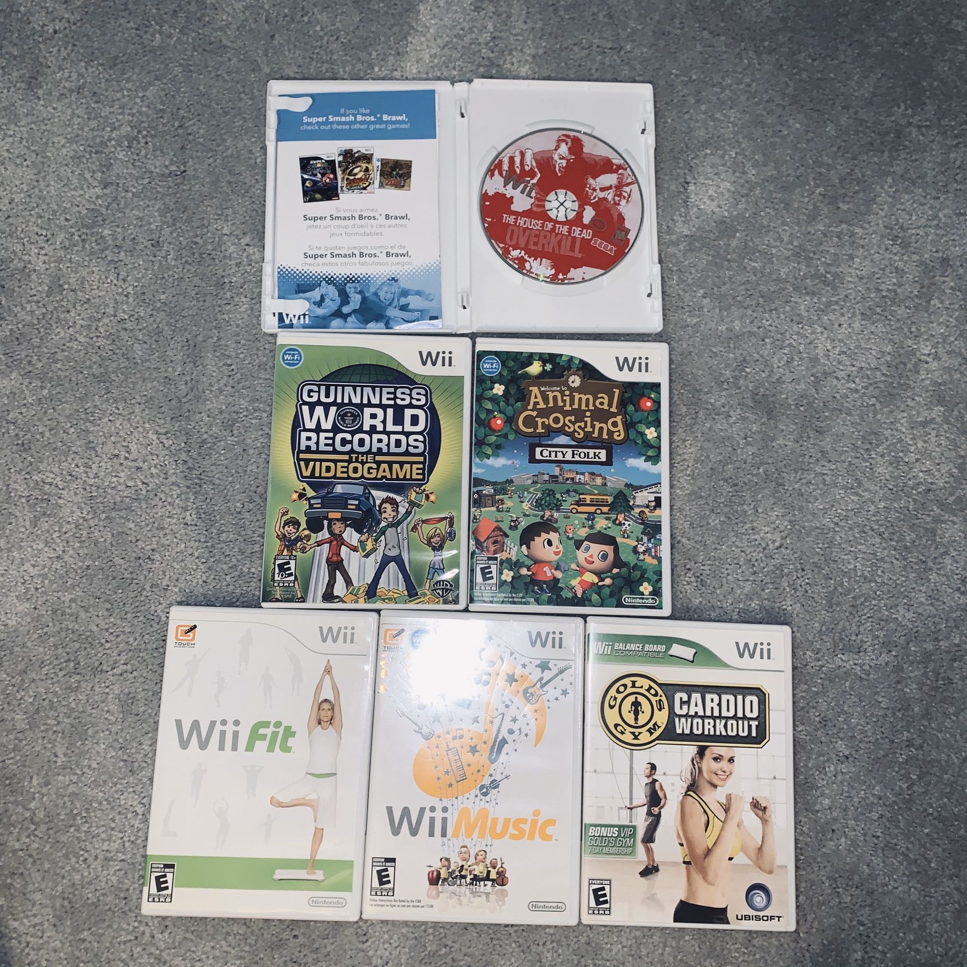 Wii Games - $5 each - 3 left