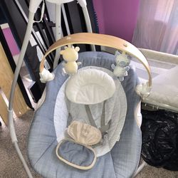 Baby Swing, Stroller,Halo Bassinet 