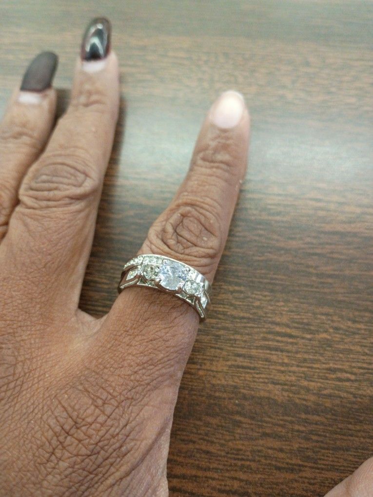 It's A Real Ring With The Wedding Band