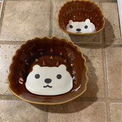 Shina Casa Japanese Hedgehog Bowl Set