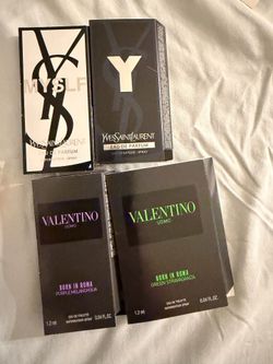 YSL and Valentino Men’s Cologne Samples