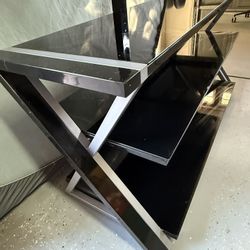 entertainment center with tv mount