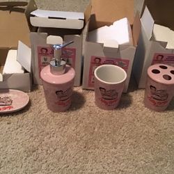 Betty Boop Bathroom Set 