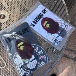 Bathing ape chrome heart T-shirts