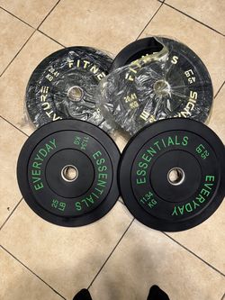 Olympic bumper weights new 140lbs total