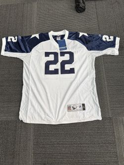 New with Tag Vintage Emmitt Smith 22 Reebok Jersey Size 54 2XL 3XL