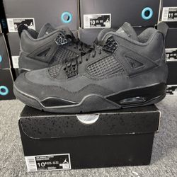 Jordan 4 Black Cat 2025 Size 10.5