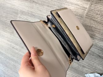 Coach style Crossbody Flap Bag Tan Saddle