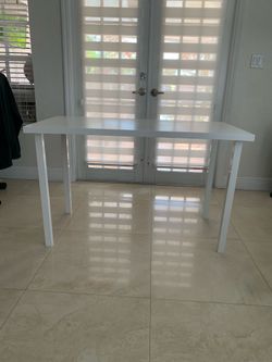 IKEA white table 47 1/4 x 23 5/8