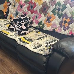 Used Black Couch 