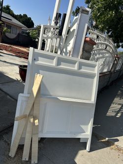 Twin Bed White