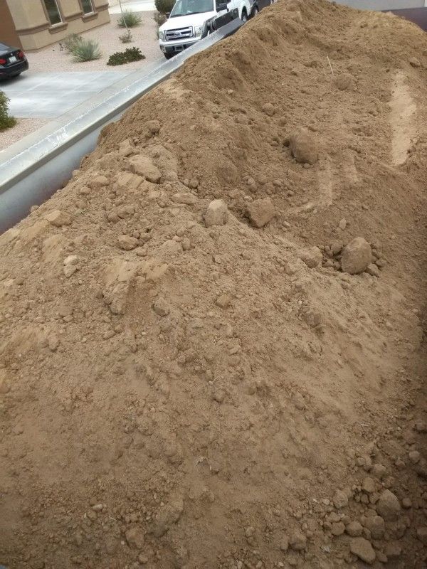 Clean fill dirt sale l have available Casa Grande Arizona, 20 Tons For Trips $75