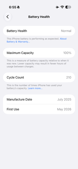 iPhone Air 1TB factory unlocked