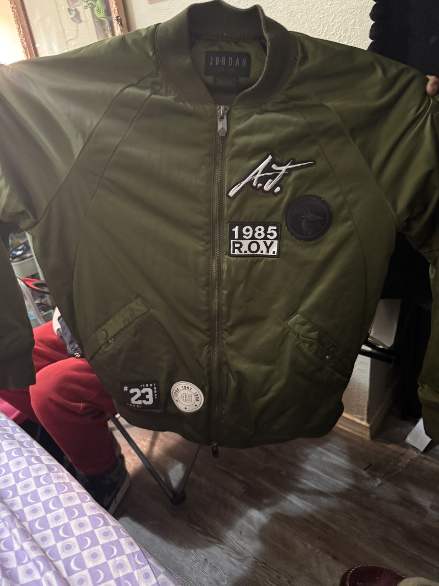 Jordan Rookie Of The Year MA-1 Aviator Jacket