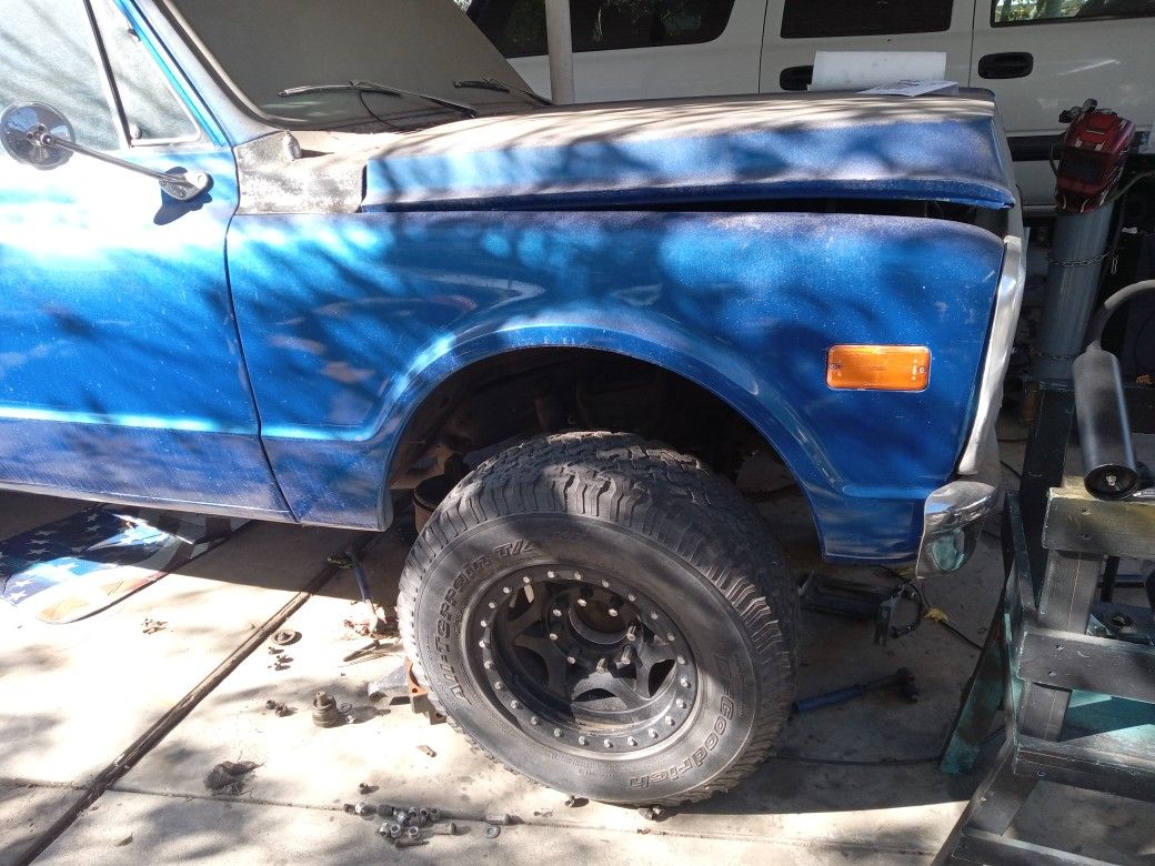 67-72 C10-c20 Front Fenders