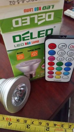 RGB Remote LED Lamp