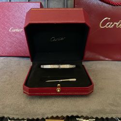 Cartier Love Bracelet White Gold 