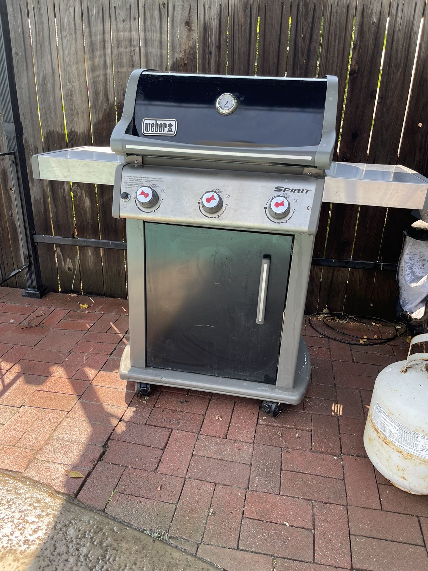 Weber spirit Gas BBQ