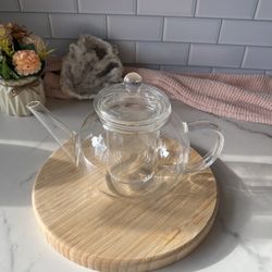 Glass Teapot With Lid