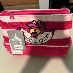 Cheshire Cat cosmetic bag
