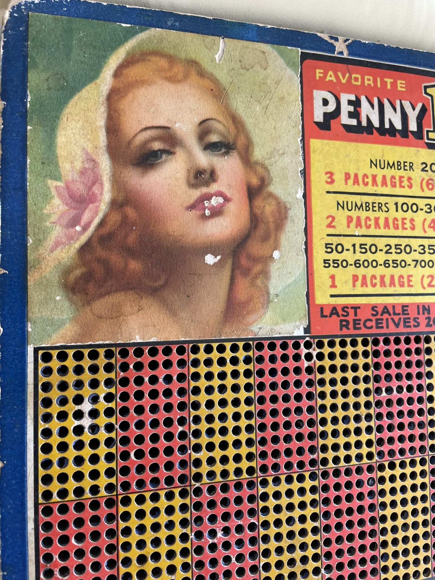 Rare Vintage Camel Advertising Penny Punch 1950’s