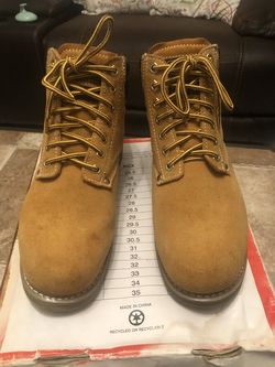 Work boots size 11