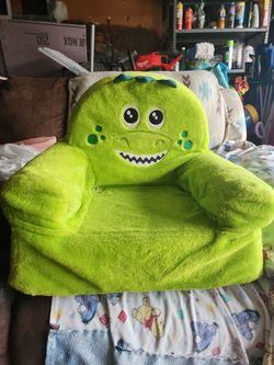 Kids Plush Dinosaur Character Chair