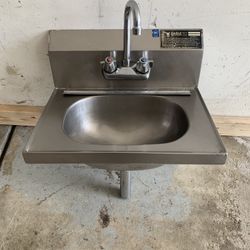 19x15 Stainless Steel Hand Washing Sink