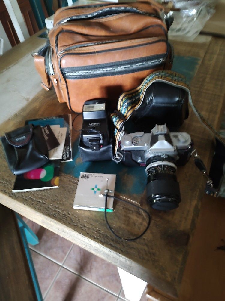Vintage Nikkormat w/Extras