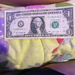 Rare One Dollar Bill