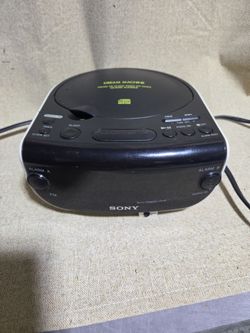 Vintage Sony Dream Machine CD Clock Radio