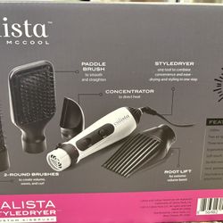 Calista Custom Airbrush Style Dryer with Attachments. 