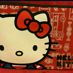 Rare Sanrio 2011 Hello Kitty Laptop Sleeve Case  Nice!