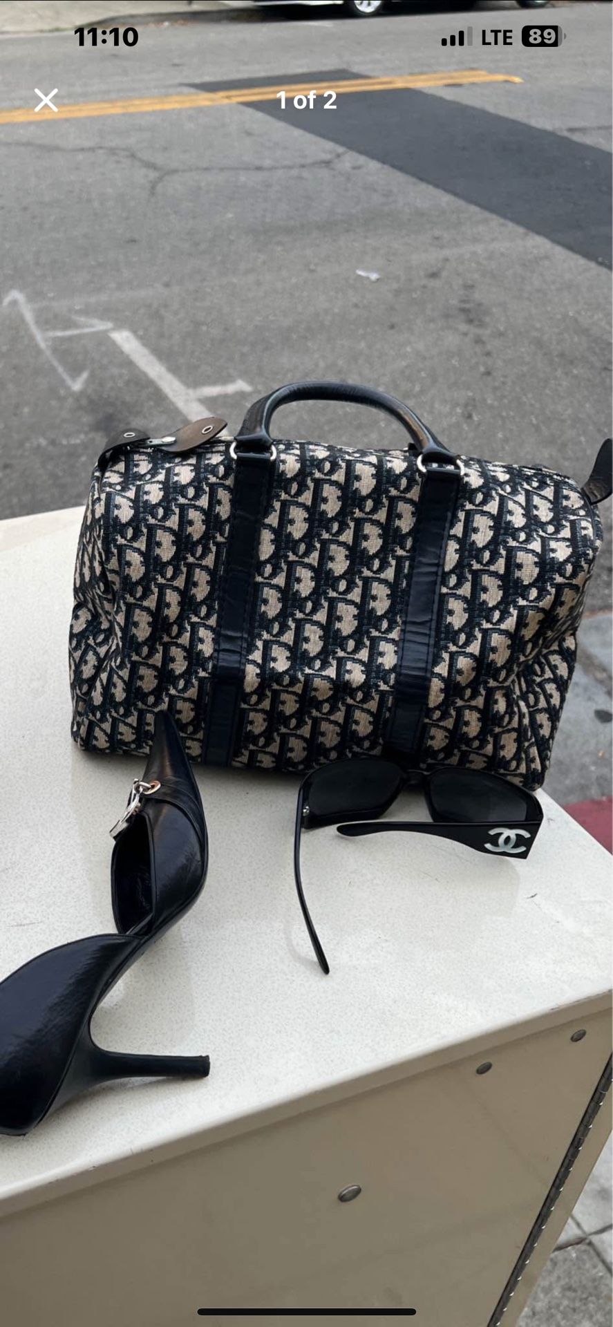 Vintage Dior Boston Bag