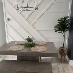 Crate And Barrel Dining Table 