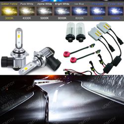 Hid Conversion Kit - Led Headlight Replacement Bulbs - D1s D2s D2r Cadillac D5s D4s Any Headlight Bulbs - Fog H4 H11 White Blue Honda Civic To Chevy  