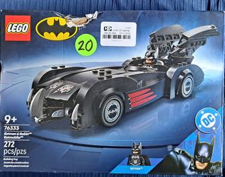 Lego batman and Robin batmobile