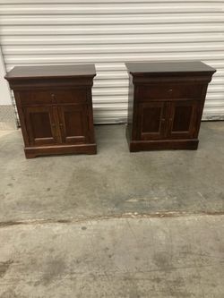 Two same nightstands