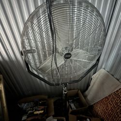 Commercial Electric 30in. 3-Speeds High Velocity Tilting Pedestal Fan w Adjustable Height in Black