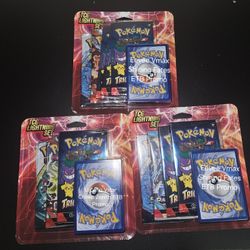 Pokemon TCG Lightning Set w SHINING LEGENDS Booster Packs